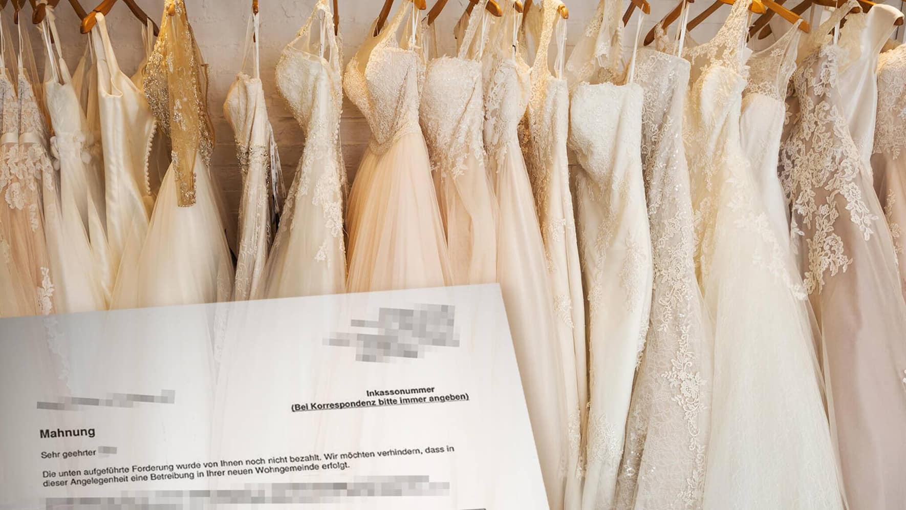 Intrum Eine Betreibung Für 27 Brautkleider Beobachter