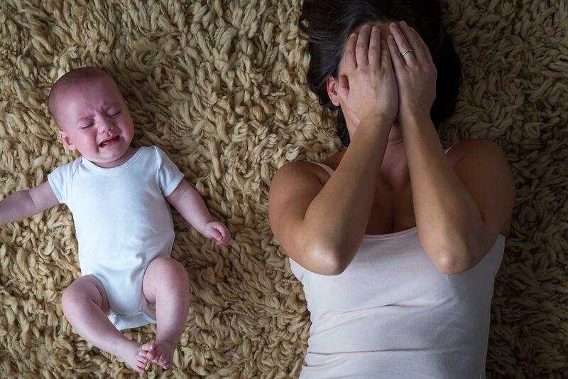 Postnatale Depression Glückliche Mutter Schön Wärs Beobachter